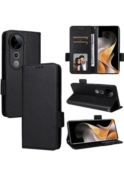 Vivo S19 Pro 5g Için Flip Case Cüzdan Kart Yuvaları Tutucu Yan Toka Pu (Yurt Dışından)