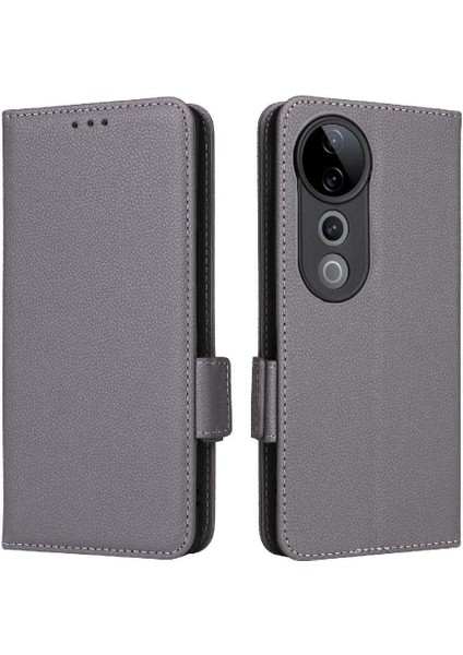 Vivo S19 Pro 5g Için Flip Case Cüzdan Kart Yuvaları Tutucu Yan Toka Pu (Yurt Dışından)