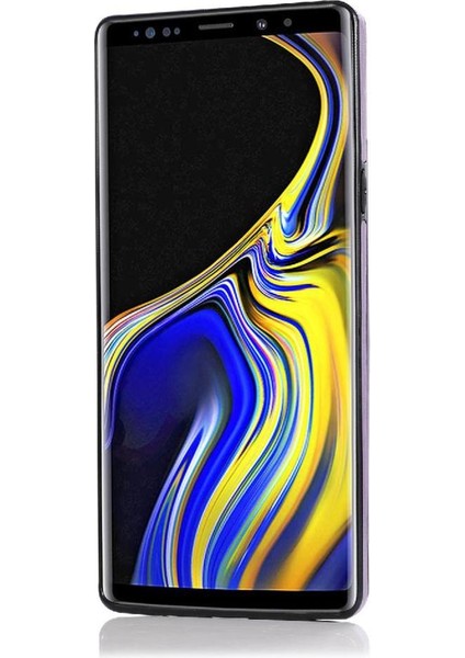 Samsung Galaxy Not 9 Flip Darbeye Pu Için Kart Tutucu Kılıf ile Cüzdan (Yurt Dışından)