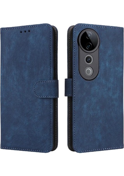 Vivo S19 Pro 5g Flip Folio Cüzdan Manyetik Kapatma Rfıd Engelleme Için Kılıf (Yurt Dışından)