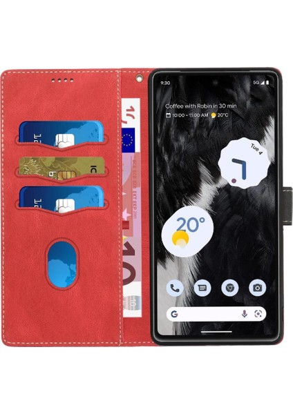 Google Pixel 7 Pro Kart Yuvası Için Cüzdan Kılıf Kickstand Bilek Kayışı Çizik (Yurt Dışından) fırsatları