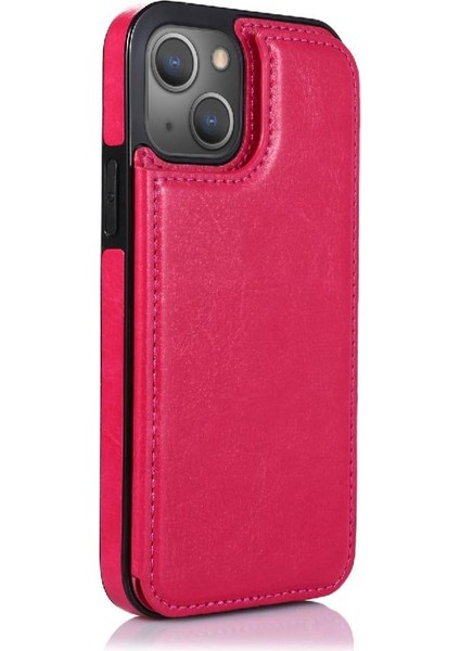 Kart Tutucu ile IPhone 14 Için Cüzdan Durumda Pu Deri Kart Yuvaları Kickstand (Yurt Dışından) fırsatları