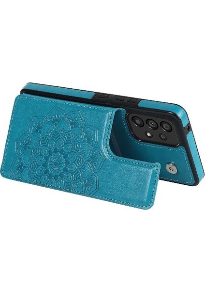 Samsung Galaxy Için Kart Tutucu Kılıf ile Cüzdan A53 5g Kabartmalı Mandala Pu (Yurt Dışından) fiyatları