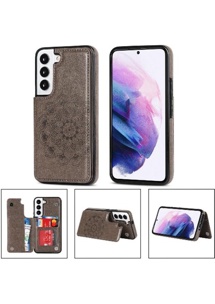 Samsung Galaxy S24 Için Kart Tutucu Kılıf ile Cüzdan Pu Deri Desen (Yurt Dışından) fiyatları