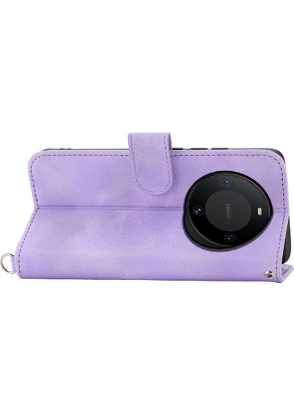 Huawei Mate 60 Bileklik Kabartmalı Çoklu Kredi Kartı Için Flip Case (Yurt Dışından) fırsatları