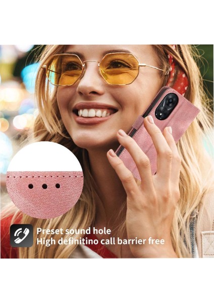 Oppo A78 4g Çoklu Kredi Kartı Yuvaları Için Flip Case Bileklik Darbeye (Yurt Dışından) indirimleri