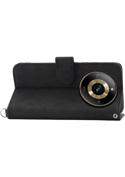 Realme 11 Pro 5g Bileklik Darbeye Kabartmalı Çoklu Kart Için Flip Case (Yurt Dışından)