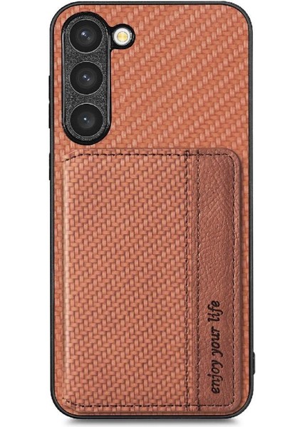 Samsung Galaxy S23 Manyetik Kart Tutucu Rfıd Engelleme Için Kılıf Komple (Yurt Dışından)