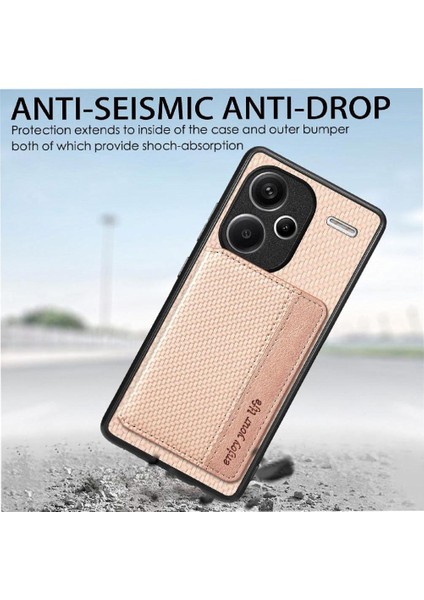 Xiaomi Redmi Için Not 13 Pro Artı Manyetik Kart Tutucu Komple Standı (Yurt Dışından)