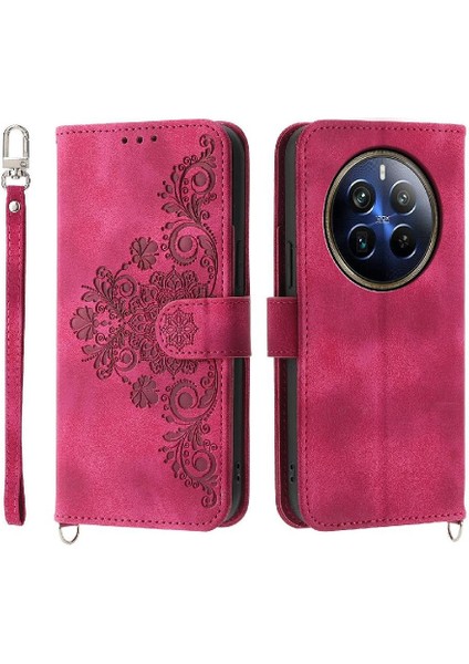 Realme 12 Pro Artı 5g Kabartmalı Darbeye Bileklik Çoklu Için Flip Case (Yurt Dışından) fırsatları