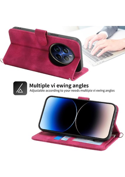 Realme 12 Pro Artı 5g Kabartmalı Darbeye Bileklik Çoklu Için Flip Case (Yurt Dışından) indirimleri
