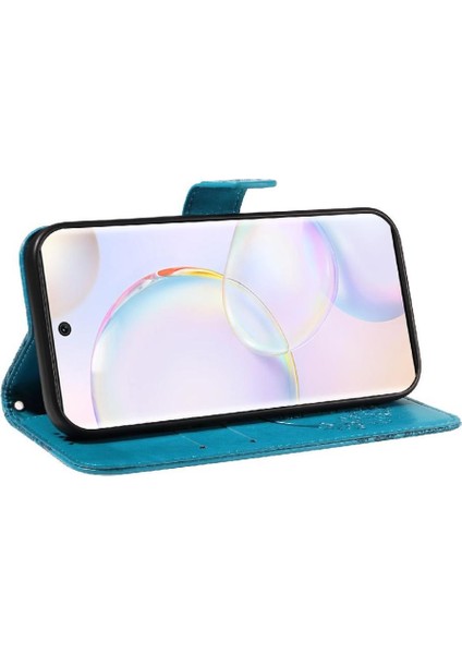 Kredi Kartı Yuvası ile Huawei Nova 9 Için Yüksek Kaliteli Deri Flip Case (Yurt Dışından)