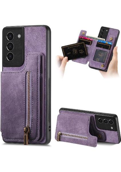 Samsung Galaxy S21 Ultra Katlanabilir Arka Kapak Standı Fonksiyonu (Yurt Dışından)