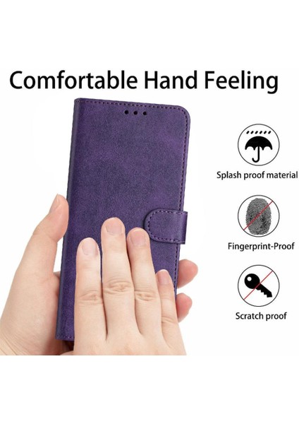 Kart Yuvası ile Xiaomi Redmi A2 Artı Kickstand Için Flip Case Pu Deri (Yurt Dışından)