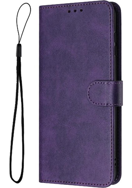 Kart Yuvası ile Xiaomi Redmi A2 Artı Kickstand Için Flip Case Pu Deri (Yurt Dışından)