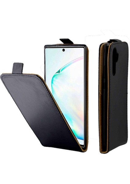 Samsung Galaxy Not 10 Pro Iş Tarzı Kapak Tpu Için Dikey Flip Case (Yurt Dışından)