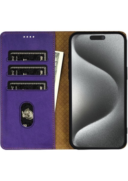 IPhone 11 Için Flip Case Pro Max Manyetik Kapatma Çift Katmanlı Koruma (Yurt Dışından)