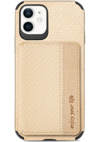 IPhone 12 Için Kılıf Mini Manyetik Kart Tutucu Standı Fonksiyonu Rfıd Engelleme (Yurt Dışından) modelleri