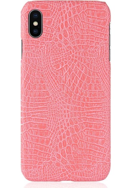IPhone Xs Için Şık Klasik Durumda/x Anti Scratch Klasik Timsah Kapak (Yurt Dışından)