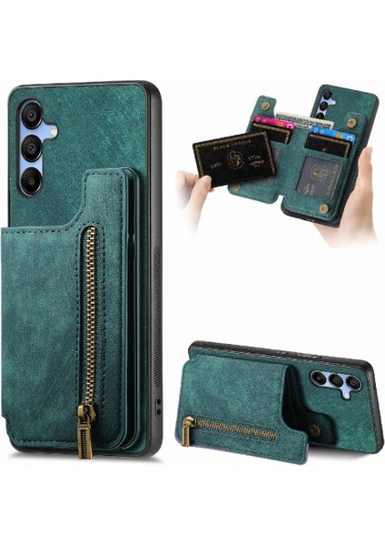 Samsung Galaxy A25 5g Için Kılıf Standı Fonksiyonu Katlanabilir Arka Kapak Vintage (Yurt Dışından)