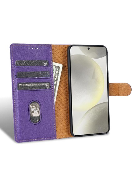 Samsung Galaxy A15 Için Flip Case 4g/5g Yan Cep Kart Yuvaları Manyetik (Yurt Dışından)