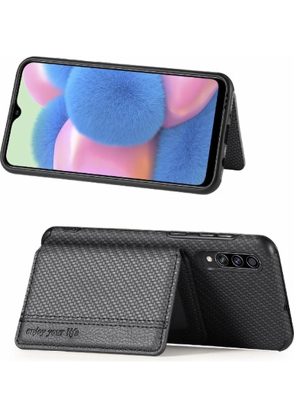 Samsung Galaxy A50/A50S/A30S Manyetik Kart Tutucu Komple Kamera Için Kılıf (Yurt Dışından) fırsatları