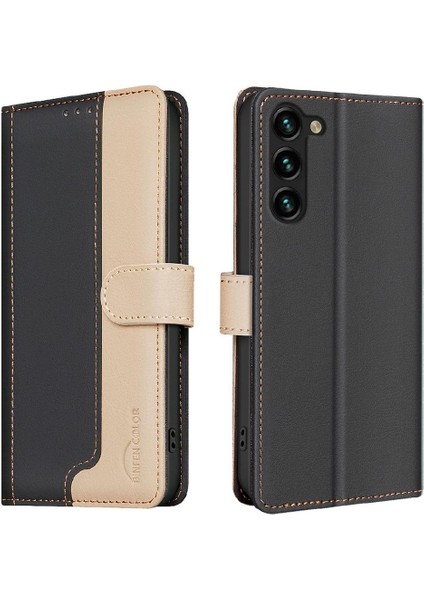 Samsung Galaxy S23 Artı Darbeye Dayanıklı Tpu Iç Kabuk Kartı Rfıd Için Flip Case (Yurt Dışından)