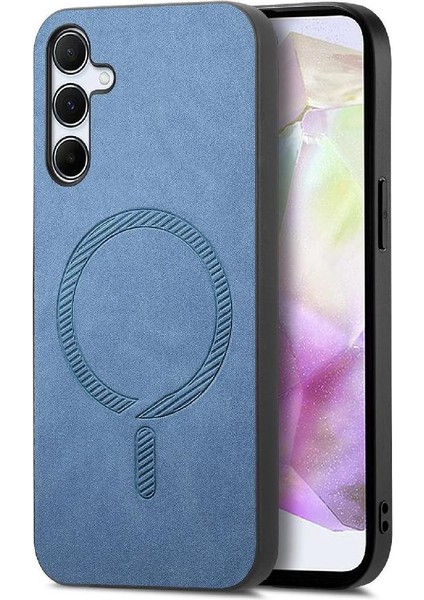 Samsung Galaxy A35 Magsafe Araba Bağlar Için Kılıf Kablosuz Şarj Ince (Yurt Dışından)