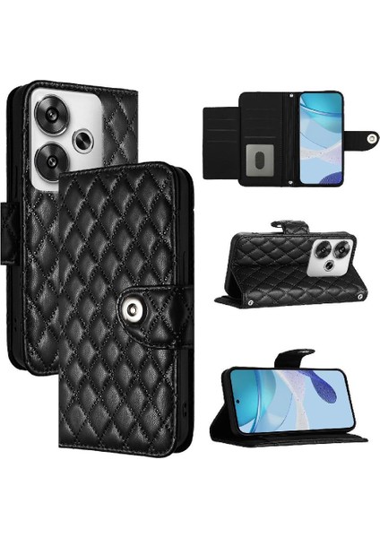 Xiaomi Poco F6 5g Darbeye Dayanıklı Şık Koruyucu Cüzdan Kapak (Yurt Dışından)