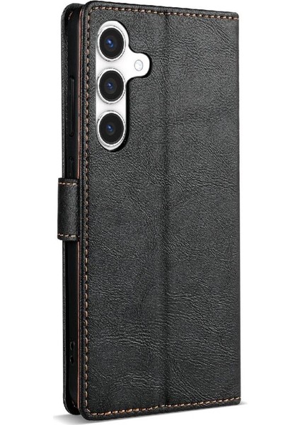 Samsung Galaxy A04S Için Flip Case Anti Kayma Manyetik Kapatma Çift Katmanlı (Yurt Dışından)