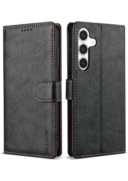 Samsung Galaxy A04S Için Flip Case Anti Kayma Manyetik Kapatma Çift Katmanlı (Yurt Dışından)
