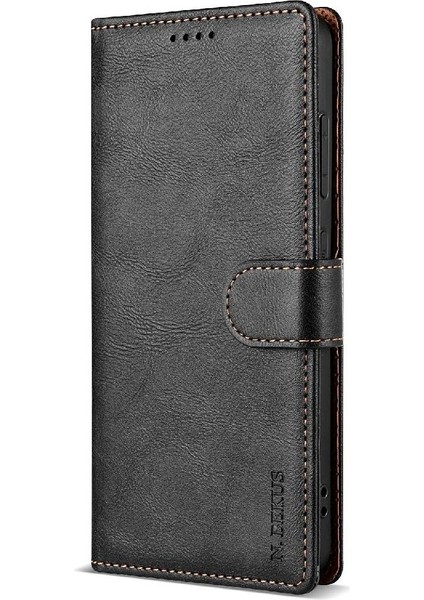 Samsung Galaxy A04S Için Flip Case Anti Kayma Manyetik Kapatma Çift Katmanlı (Yurt Dışından)