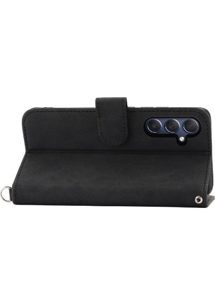 Samsung Galaxy M54 Bileklik Kabartmalı Çoklu Kredi Kartı Için Flip Case (Yurt Dışından) fırsatları