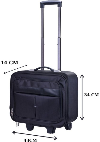 Pilot Çanta Kabin Boy Valiz Küçük Boy Valiz Laptop Bölmeli Çok Cepli fiyatları