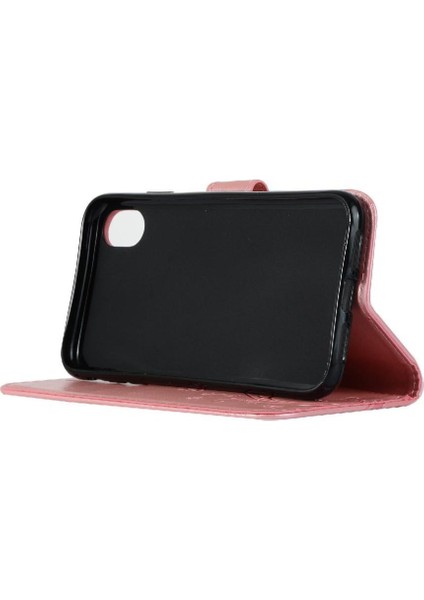 IPhone x Için Filp Durumda/xs Bilek Kayışı Manyetik Kapatma Pu Deri Kart (Yurt Dışından)