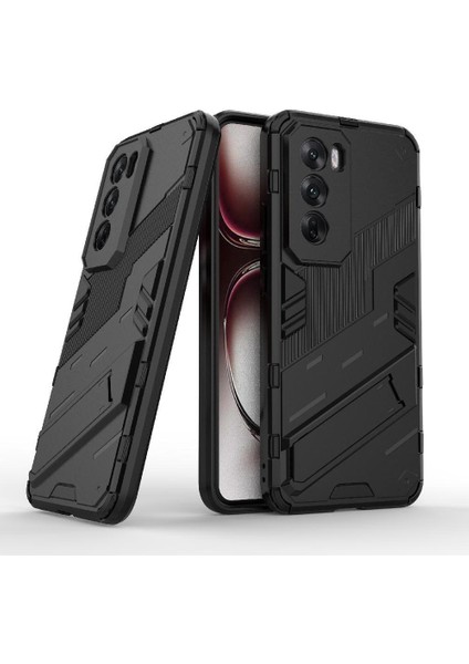 Oppo Oppo 12 Pro 5g Için Kickstand Koruyucu Kapak Sağlam Askeri (Yurt Dışından)