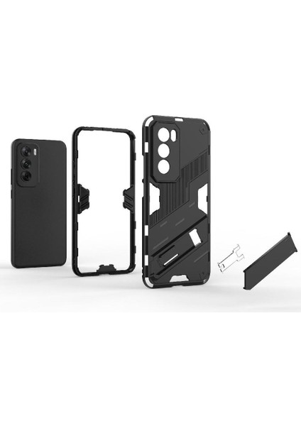 Oppo Oppo 12 Pro 5g Için Kickstand Koruyucu Kapak Sağlam Askeri (Yurt Dışından) fiyatları