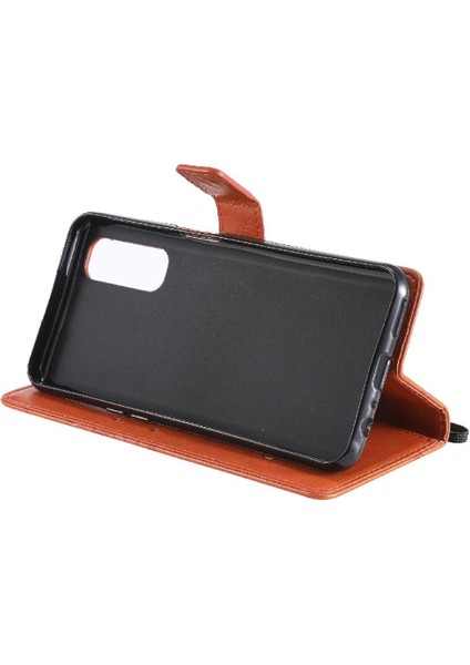 Kart Yuvası Standı ile Realme 7 Için Flip Case Pu Deri Flip Kickstand (Yurt Dışından) indirimleri