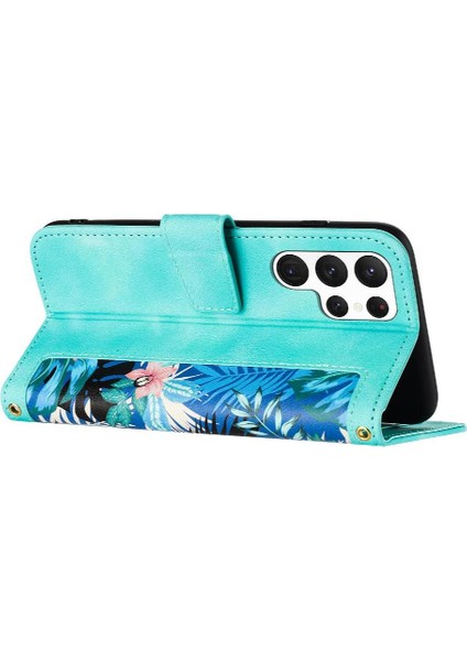 Samsung Galaxy S24 Için Cüzdan Durumda Ultra Kart Tutucu Kickstand Pu Deri (Yurt Dışından) fırsatları