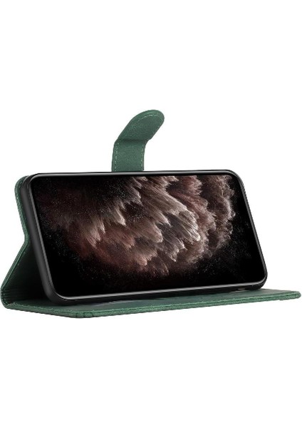Kullanışlı Stand Özelliği Kart Kapağı ile Realme 12 Plus Cüzdan ile Uyumlu (Yurt Dışından)