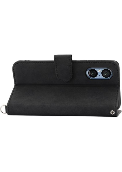 Sony Xperia 5 V Çoklu Kredi Kartı Yuvaları Için Flip Case Darbeye (Yurt Dışından) fırsatları
