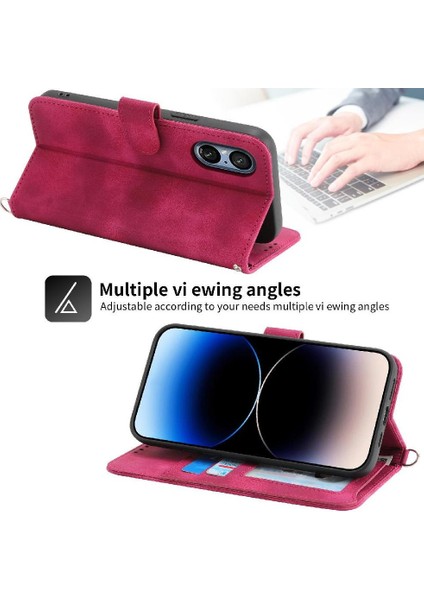 Sony Xperia 5 V Çoklu Kredi Kartı Yuvaları Için Flip Case Darbeye (Yurt Dışından)