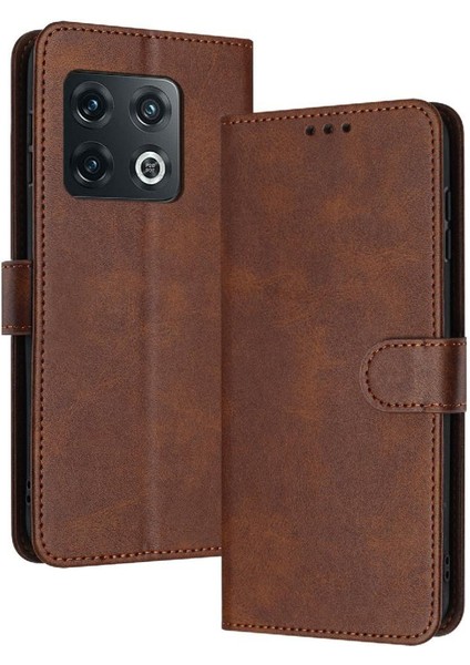 Toka Saf ile Kart Yuvası ile Oneplus 10 Pro 5g Kickstand Için Flip Case (Yurt Dışından)