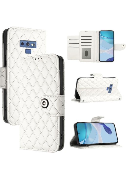 Samsung Galaxy Not 9 Için Kılıf Darbeye Şık Koruyucu Cüzdan Kapak (Yurt Dışından)