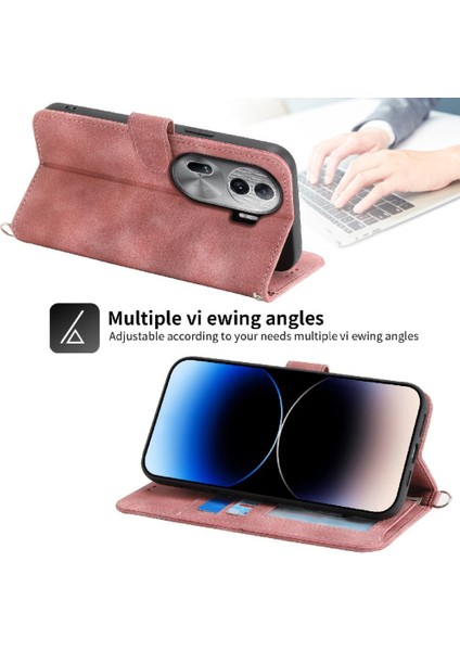 Oppo Oppo 11 Pro 5g Çoklu Kredi Kartı Yuvaları Bileklik Için Flip Case (Yurt Dışından)