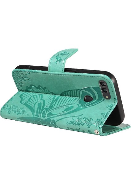 Huawei P Akıllı Yüksek Kaliteli Deri Ayrılabilir El Kayışı Için Flip Case (Yurt Dışından)