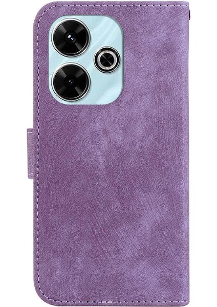 Xiaomi Poco M6 4g Için Kılıf Tutucu Kapak Kabartmalı Sevimli Kaplan Flip Folio (Yurt Dışından)