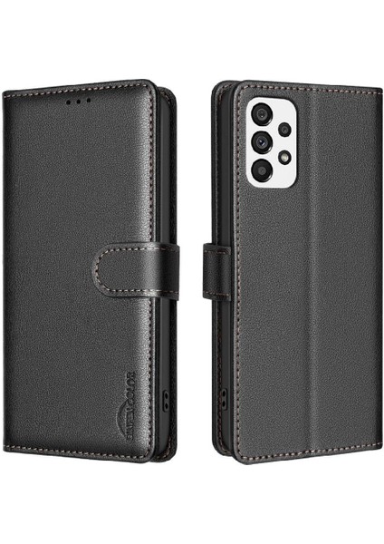Samsung Galaxy A13 4g Manyetik Pu Deri Kart Tutucu Cüzdan Için Flip Case (Yurt Dışından)