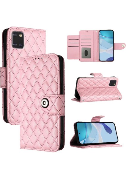 Samsung Galaxy A81 Cüzdan Kapak Kart Tutucu Bilek Şerit Şık (Yurt Dışından)