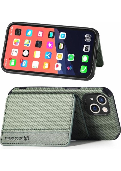 IPhone 13 Mini Komple Kamera Güvenlik Standı Fonksiyonu Manyetik (Yurt Dışından)